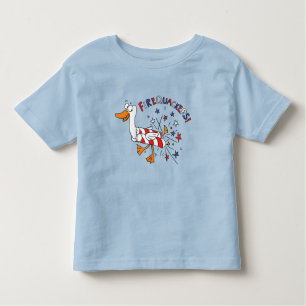 Jubiläumsduck Niedliche Kinder Kleinkind T-shirt