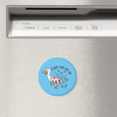 Jubiläumsduck Niedliche Kinder Magnet (In Situ (Geschirrspüler))