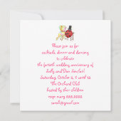 Jubiläumseinladung Einladung (Rückseite)