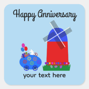 Jubiläumsfahrer Bunny Riding Egar #4 Stickers