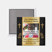 Jubiläumsfavoriten mit FOTO Magnet (Vorderseite/Rückseite)