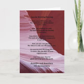 Jubiläumsfeier Apache Segen Feel No Rain Karte (Vorderseite)