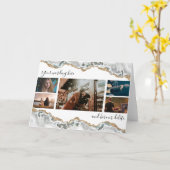 Jubiläumsfeier des 7. Fotos Karte (Gelbe Blume)