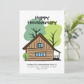 Jubiläumsfeier des Kunden Karte (Stehend Vorderseite)