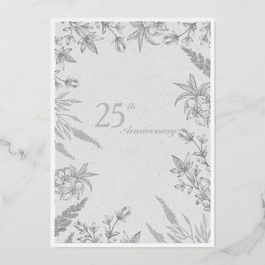 Jubiläumsfeier Einladung (Rückseite)