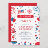 Jubiläumsfeier Grillrahmen Einladung (Vorne/Hinten)