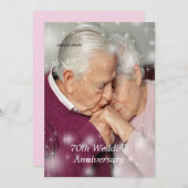 Jubiläumsfeier, individuelle Einladung (Vorne/Hinten)