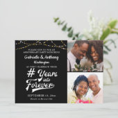 Jubiläumsfeier # JAHRE IN FEIERLICHT Einladung (Stehend Vorderseite)