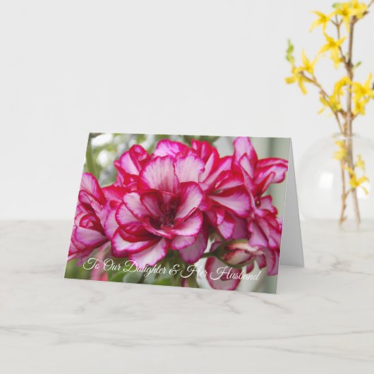 Jubiläumsfeier Karte (Gelbe Blume)