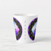 Jubiläumsfeier Latte Tasse (Vorderseite)