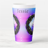 Jubiläumsfeier Latte Tasse (Vorderseite)