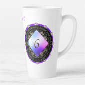 Jubiläumsfeier Latte Tasse (Rechts)