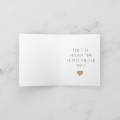 Jubiläumsfeier Spaß Mash Made in Heaven Karte (Innenseite)