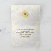 Jubiläumsfeier Sunf Karte (Innenseite)