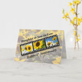 Jubiläumsfeier Sunf Karte (Gelbe Blume)