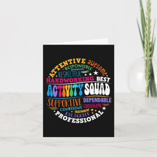 Jubiläumsfeier von Istant Team Professionals Woche Karte (Vorderseite)