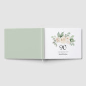 Jubiläumsfeier "White Rose Botanical" Gästebuch (Voll)