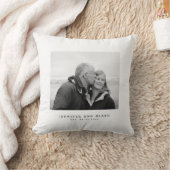 Jubiläumsfeiertag - Foto Hochzeitstag Kissen (Decke)