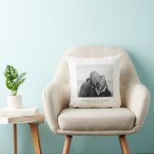 Jubiläumsfeiertag - Foto Hochzeitstag Kissen (Stuhl )