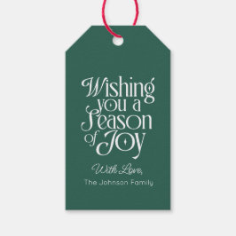 Jubiläumsfeiertag Personalisiert Geschenkanhänger