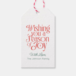 Jubiläumsfeiertag Personalisiert Geschenkanhänger