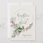 Jubiläumsfeuer Feiertagskarte (Vorderseite)