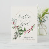 Jubiläumsfeuer Feiertagskarte (Stehend Vorderseite)