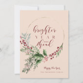 Jubiläumsfeuer Feiertagskarte (Vorderseite)