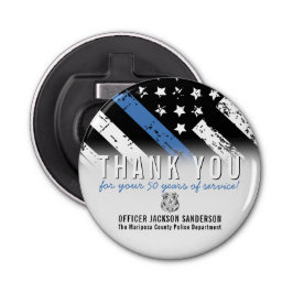 Jubiläumsflagge der Polizei Flaschenöffner