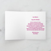 Jubiläumsflüge auf Balloons Lights Jagd Fahnen 50. Karte (Innenseite)