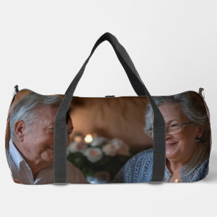 Jubiläumsfoto anpassen duffle bag