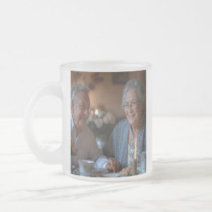 Jubiläumsfoto anpassen mattglastasse