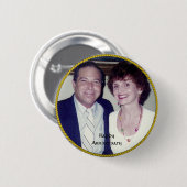 Jubiläumsfoto Button (Vorne & Hinten)