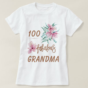 Jubiläumsgeburtstag 100 Jahre großartige Oma T-Shirt