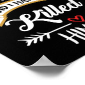 Jubiläumsgedanke für ihr 1-jähriges Jubiläum Poster (Ecke)