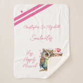 Jubiläumsgeschenk für Ehefrau-Seeleute Sherpadecke (Vorderseite)