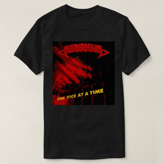 Jubiläumsgeschenk Krokus Geschenke für Musikfans T-Shirt (Design vorne)