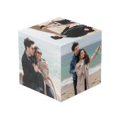 Jubiläumsgeschenke für Boyfriend Birthday Gift Würfel (Rückseite Schrägansicht)