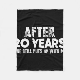 Jubiläumsgeschenke für Ehemann - Funny T - Shirt 2 Fleecedecke