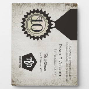 Jubiläumsgeschenke für Imitate im Alter von Stein Fotoplatte