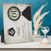 Jubiläumsgeschenke für Imitate im Alter von Stein Fotoplatte (Seite)