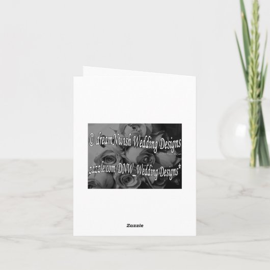 "Jubiläumsgesegnung" Karte (Rückseite)