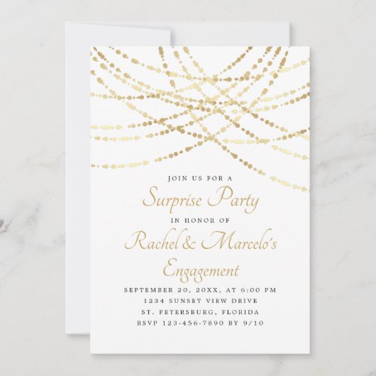 Jubiläumsgesprächspartei Einladung (Vorderseite)