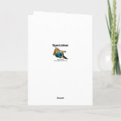Jubiläumsgruss für Ihm Karte (Rückseite)