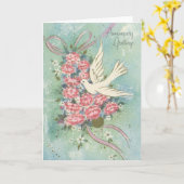 Jubiläumsgrüße Karte (Gelbe Blume)