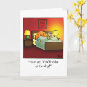 Jubiläumsgrusskarte des Spaßes Karte (Gelbe Blume)