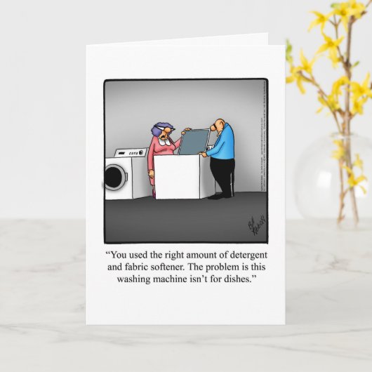 Jubiläumsgrusskarte für sie karte (Gelbe Blume)