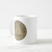 Jubiläumsjahr 1 Medallion Tasse Kaffee (Vorderseite Links)