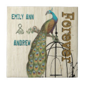 Jubiläumsjahr: Vogelkäfig Fliese (Vorderseite)