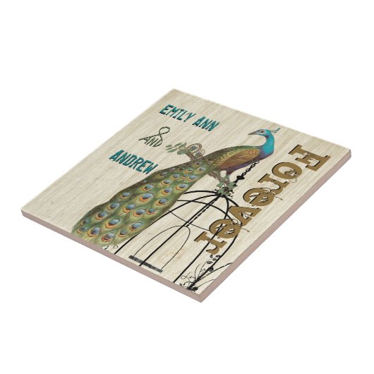 Jubiläumsjahr: Vogelkäfig Fliese (Seite)